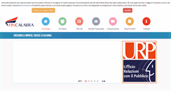 Desktop Screenshot of fincalabra.it