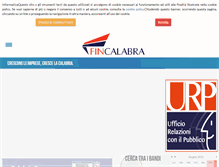 Tablet Screenshot of fincalabra.it